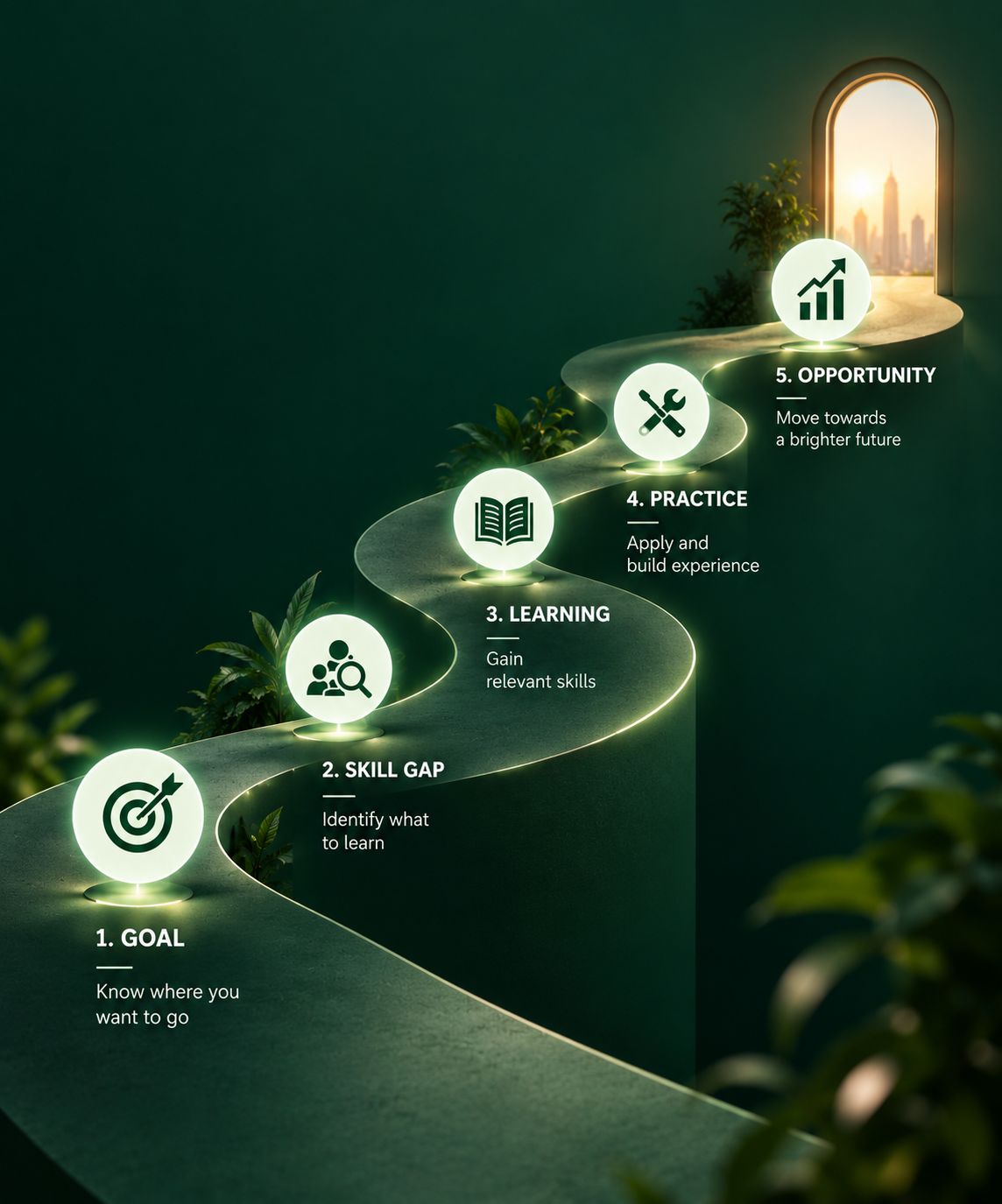 Career growth and learning journey